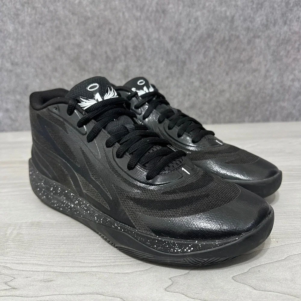 Puma‎ MB.02 Oreo Basketball Shoes Mens 10.5 Black White 379420-01 LaMelo Ball